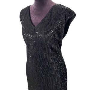 St John Couture Sequin Dress 8